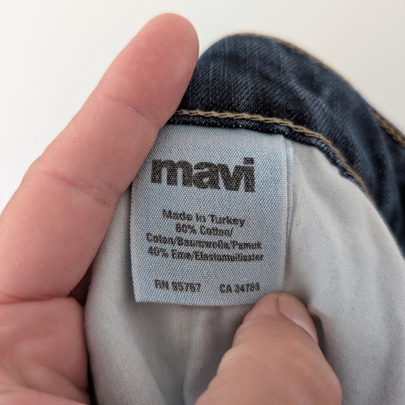 Mavi Men's Jake Slim Fit Jeans In Size 36/32 - Picture 7 of 8